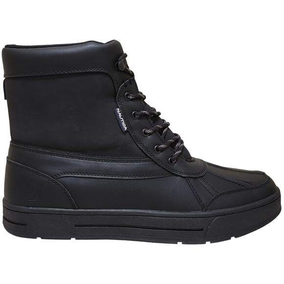 Nautica Men Lockview Cold Weather Winter Duck Boots Size US 13M Black